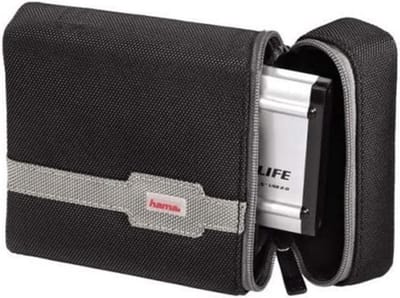 Hama Universele tas voor externe 2,5â?? harde schijven zwart/grijs