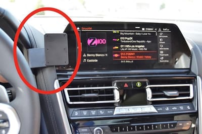 Houder - Brodit Proclip - BMW 850 2019 - Center mount
