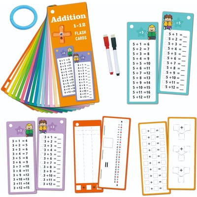 Emploi du temps visuel pour enfants Tableau de routine quotidienne avec 70 cartes Calendrier à poches Autisme Apprentissage Outil comportemental Pour l'école Jouets blue