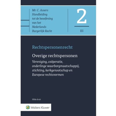 Overige Rechtspersonen - Asser-Serie
