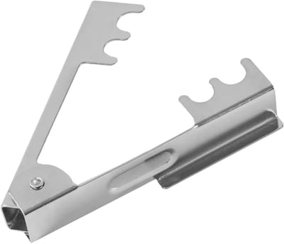 Rozenstekentrekker - Bloem steel stripper - Rozen verzorgen - Efficiënte stekelverwijdering - 1 stuk - Zilver