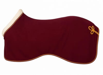 Pagony Competition Showdeken - Paardendeken - Maat: 215 - Bordeaux - Fleece