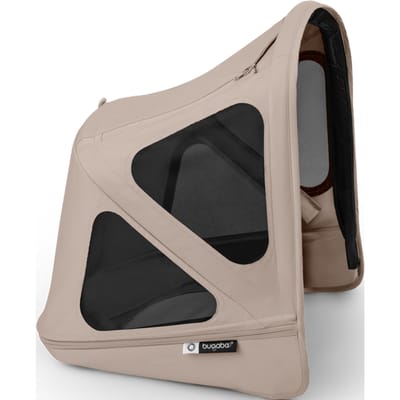 Bugaboo Donkey 6 breezy zonnekap - Desert taupe melange Desert taupe melange