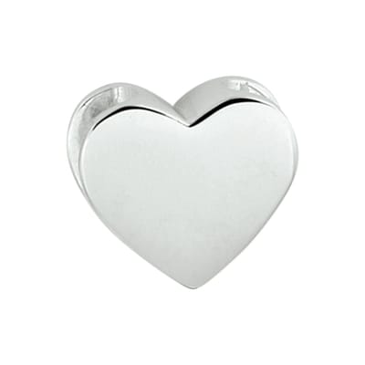 Zilver Gerhodineerde Hanger hart 1332358