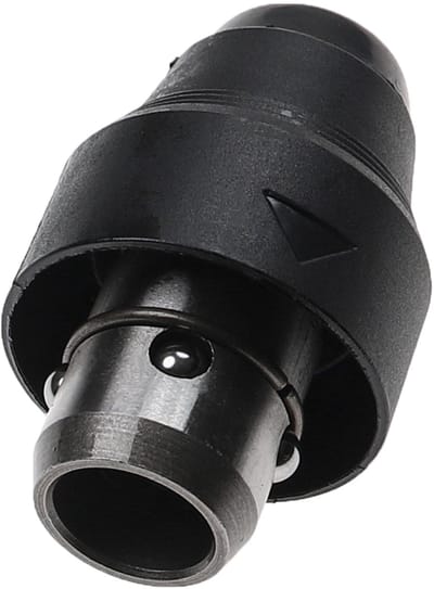 vhbw SDS Plus boorkop compatibel met Bosch RH432VCQ accuboormachine/schroevendraaier - 1,9 cm binnendiameter, zwart