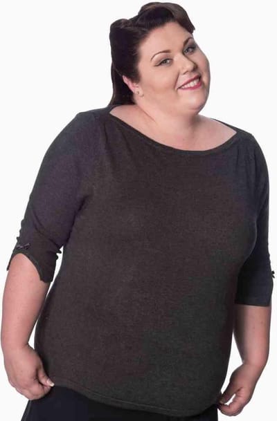 Dancing Days - ADDICTED Longsleeve top - 2XL - Grijs