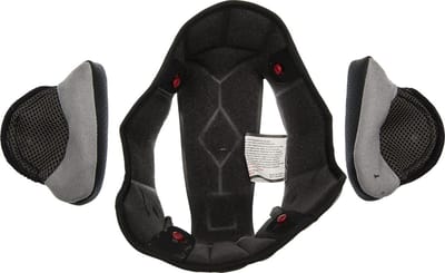 Helm Pad Kit - Wangkussens Voering - Helm Onderhoud - Vervangende Onderdelen - XL - Zwart