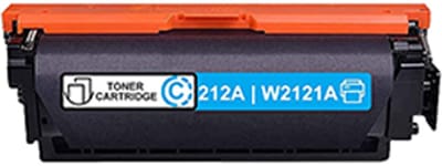 Toner geschikt voor HP 212A | 1x Cyaan geschikt voor HP Color LaserJet Enterprise M554dn - M555dn - M555x - MFP M578dn - M578f - Flow MFP M578c - M578z