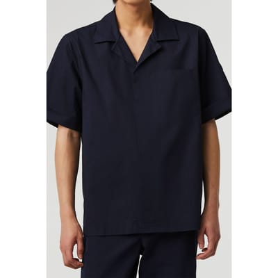 AlphaTauri Welsh V1.y8.01 Woven Shirt/blouse Navy Size: S | Casual Shirts Outlet | Heren | Blauw