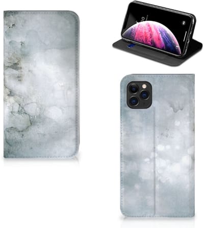 Bookcase Apple iPhone 11 Pro Max Painting Grey