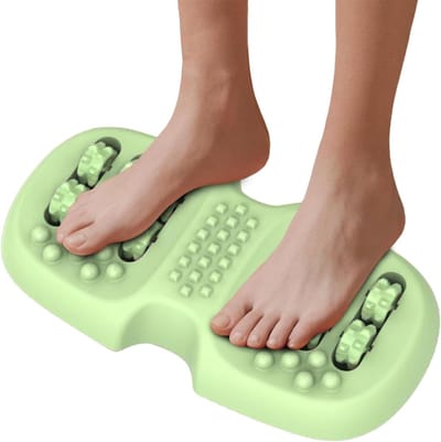 Voetmassage Roller - Voetspier Verlichting - Stress Verlichting - Dubbelzijdige Knooproller - 30 x 16 x 6 cm - Niet gespecificeerd