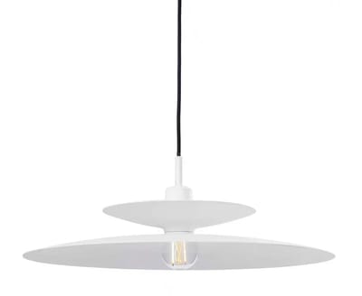 Artdelight - Hanglamp Linares 1 lichts Ø 50 cm wit