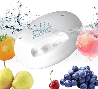 Fruit En Groente Reiniger - Waterdichte Voedselzuiveraar,Ultrasone Groentereiniger | voor het houden van keuken producten zoals rijst, aardappelen en aardbeien