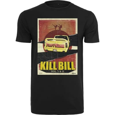 Merchcode Kill Bill - Pussy Wagon Heren Tshirt - XS - Zwart