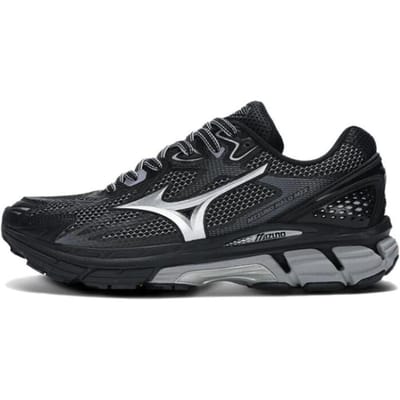 Mizuno Halo Mix Outdoor Functionele Schoenen Stof Antislip Slijtvast Ademend Schokabsorptie Laag Uitgesneden Hardloopschoenen Unisex sneaker D1GH240801 40 black