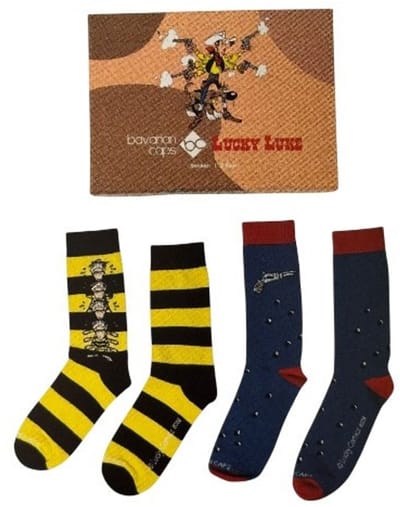 Lucky Luke Sokken Set – 2 Paar – Maat 41-46 – Lucky Comics – Bavarian Caps