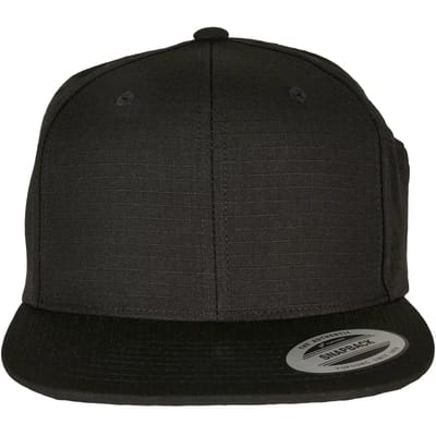 Urban Classics - Pencil Holder Snapback Pet - Zwart