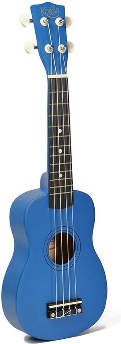 Sopraan ukelele - Korala UKS-15 - Lindenhouten Body - Gitaarmechanieken - Blauw