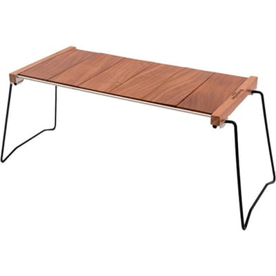 Opvouwbare kampeertafel Draagbare IGT-tafel voor buitenreizen Camping Picknick Barbecue bruin