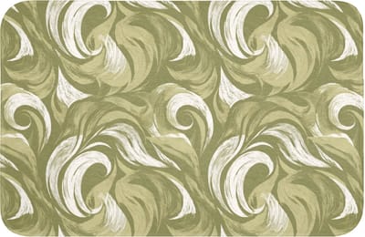 Badmat 60x40 cm - Antislip - Abstract - Textuur - Groen - Badmatten voor badkamer - Badkamermat - Douchemat - Badkamer mat