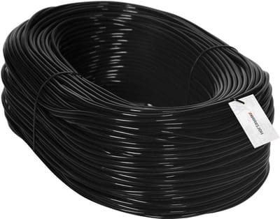 PVC Slang - Druppelslang Irrigatie - Water Besparen - Weerbestendig Materiaal - 50 meter - Zwart