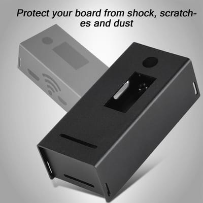Behuizing van aluminiumlegering Beschermhoes voor Raspberry Pi ZERO Zwart