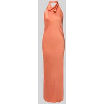 Nauwsluitende cocktailjurk van pure viscose