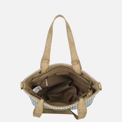 Enrico Benetti Rieten Handtas/Schoudertas Summer Jeans