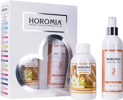 Horomia Geschenkset Vento d´Oriente - Wasparfum & Textielspray - Geur bij de Was - Wasgeurtje - Parfum bij de Was - Parfum voor de Was - Geurbooster