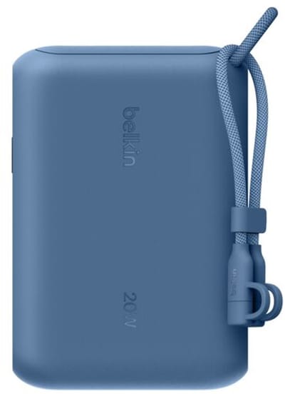 Belkin BoostCharge power bank - with display - 24 pin USB-C - 20 Watt - 10000 mAh