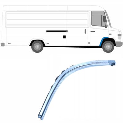 Reparatiepaneel voorspatbord voor Mercedes Vario 1996- / Rechts