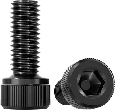 Cylinder Head Schroeven met Zeskant, Set van 20, M6 X 20 mm, RVS A2 V2A, Roestvrij, Voldraad, Mechanische Bevestigingsmiddelen, DIN 912/ISO 4762