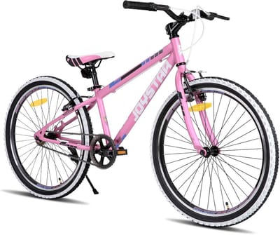 Kinderfiets Mountainbike - Jongensfiets Meisjesfiets - Buiten Fietsen - Veilige V-remmen - 20 of 24 inch - Roze