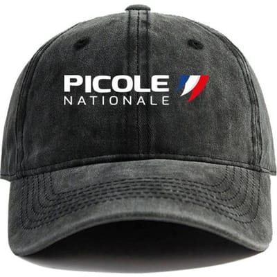 Nouveau Casquette Nationale Picole Chapeaux Délavés Casquette Hommes Rétro Extérieur Été Réglable Casquettes de Baseball Picole Chapeau black