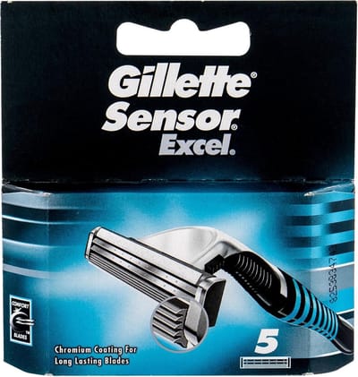 Gillette Sensor Excel - 5 stuks - Scheermesjes