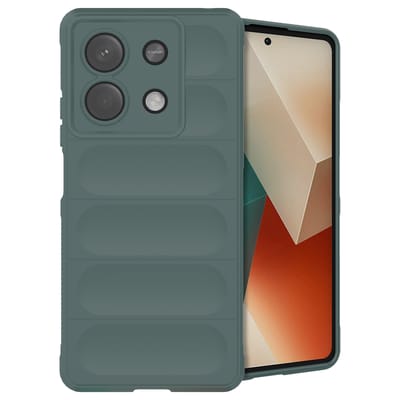 imoshion Hoesje - Geschikt voor Xiaomi Redmi Note 13 (5G) - EasyGrip Backcover - Donkergroen