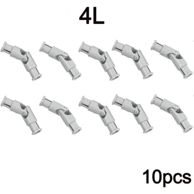 Tech Onderdelen 10 Stuks Universele Kogelgewricht Connector Bouwstenen 3L 61903 4L 9244 Cardankoppeling Blokken DlY Leren Leduo Speelgoed