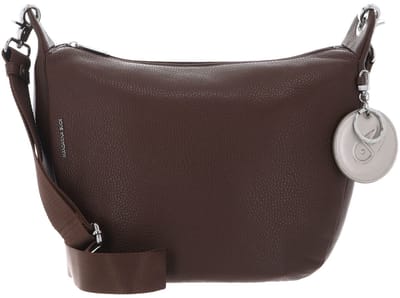 MANDARINA DUCK Leren schoudertas Mellow Leather Crossover Milk Chocolate bruine