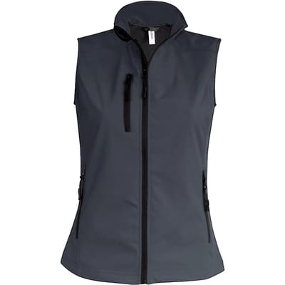 Kariban Dames softshell bodywarmer K404 - Titanium - M