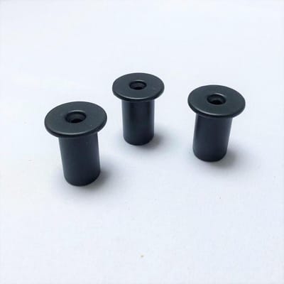 GoudmetHout Handdoekhaakje - Kapstokhaakje - Mat zwart - 3 stuks