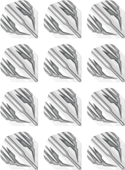 Set van 12 Extra Dikke Standaard Dartflights (4 Sets) - Duurzaam en Robuust