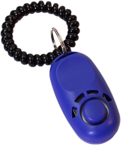 Honden Trainings Clicker - Honden Trainer - Gedrag Trainen - Veilige Communicatie - 1 Stuk - Blauw