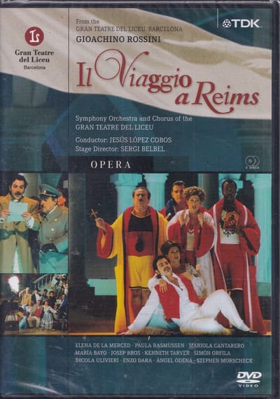 2DVD Il Viaggio A Reims - Gioachino Rossini - Symphony Orchestra and Chorus of the Gran Teatre del Liceu o.l.v. Jesús López Cobos