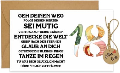 Origineel Cadeau Idee voor 18e Verjaardag: Ideeën voor Geldgeschenken