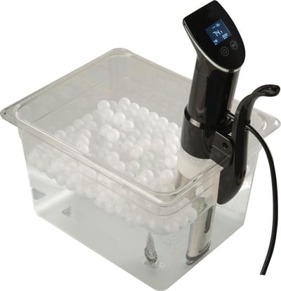 Wartmann WM-1507 SV - Sous vide stick met 250 isolatieballen voor energiebesparing