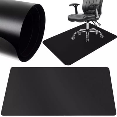 Vloerbeschermer - Bureaustoelmat PVC - Voor Harde Vloeren - 90x130cm - Transparant