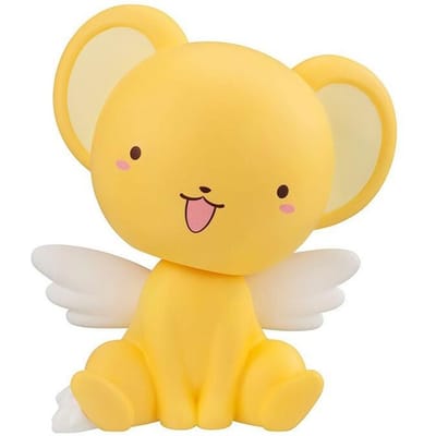 10cm Card Captor Sakura Anime Figuur Kijk Omhoog Kinomoto Sakura Actiefiguur Q Versie Cerberus Figuurtje PVC Verzameling Model Speelgoed yellow