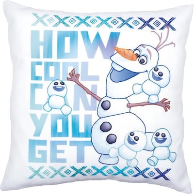 Vervaco - Sublimatiekussen kit - Disney Olaf en friends - PN-0166253 - Borduren - Borduurpakket - Borduurpakket volwassenen - Borduurpakket kind