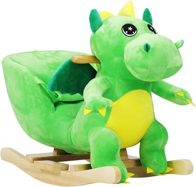 MMP® Hobbeldier - Schommeldier - Voor Jongens en Meisjes - 63x32x52cm - Groen