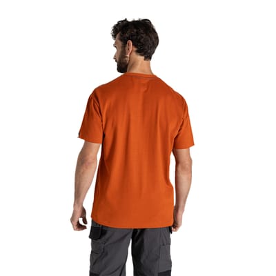 Craghoppers Heren Batley Werk T-Shirt (Pottenbakkers klei)